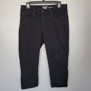 Denizen from Levi's Modern Crop Black Jeans Women's